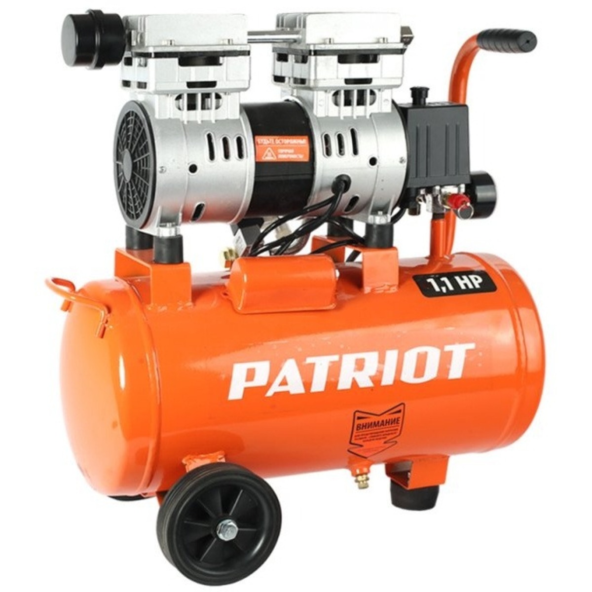 Компрессор поршневой Patriot WO 24-160 (Цвет: Orange)