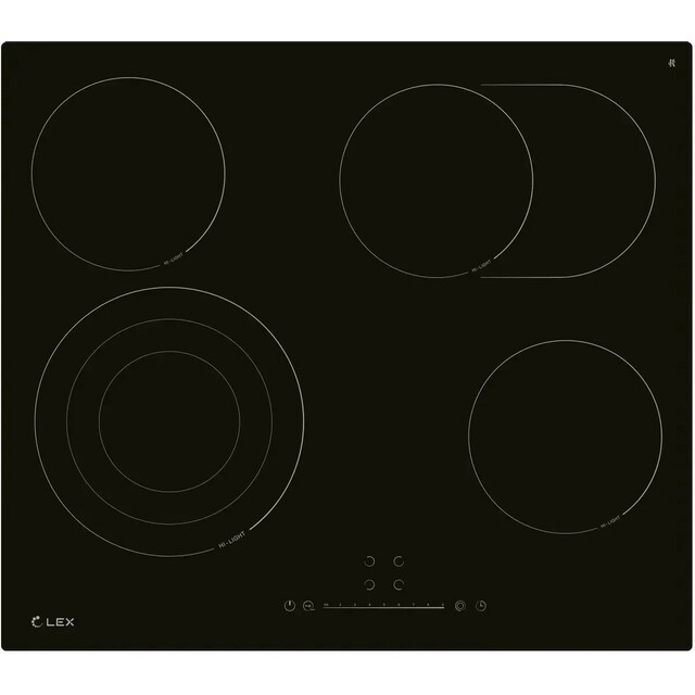 Варочная панель Lex EVH 642D BL, черный