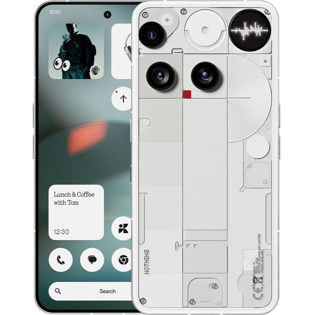 Смартфон Nothing Phone (3) 12 / 256Gb, белый Смартфон Nothing Phone (3) 12 / 256Gb, белый