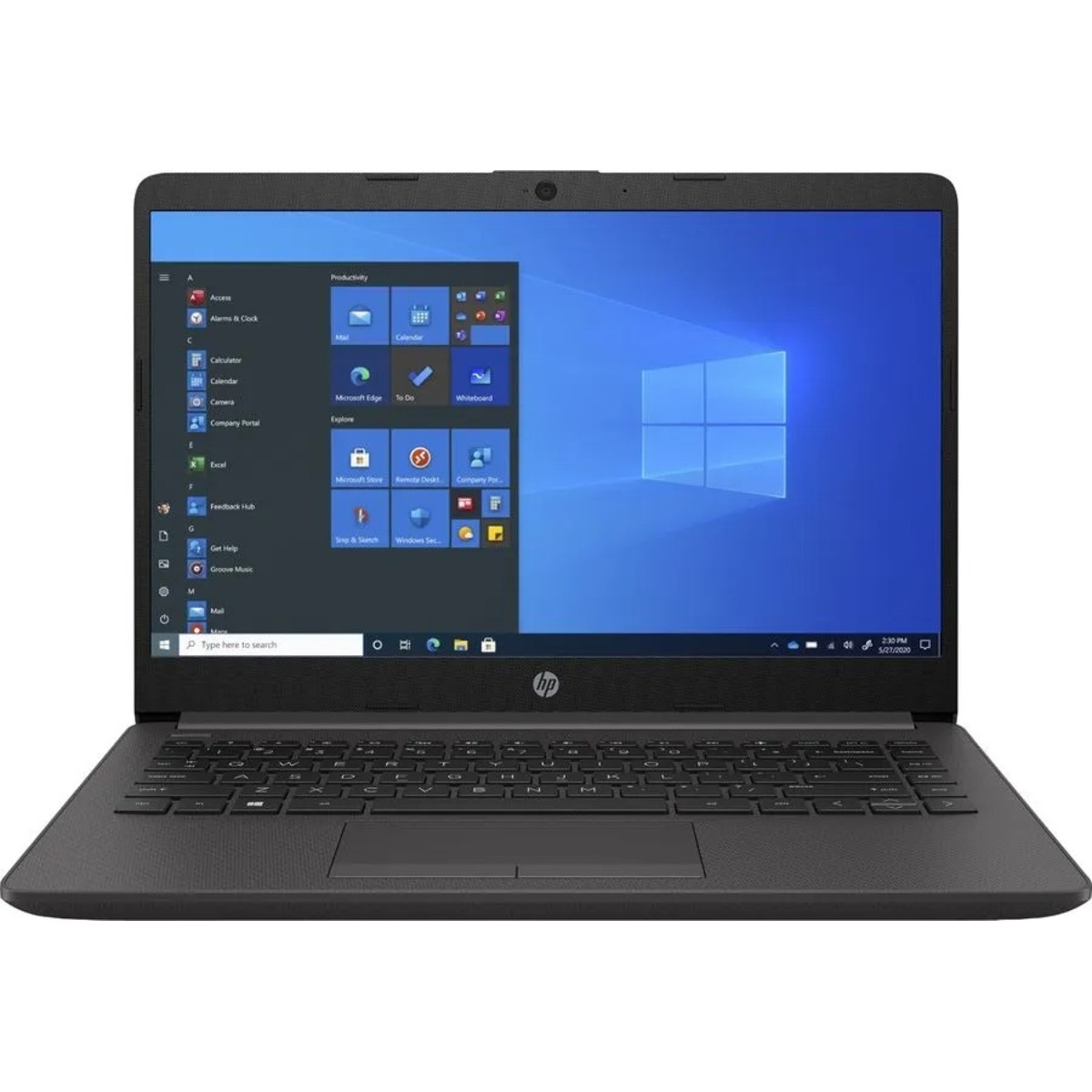 Ноутбук HP 240 G8 Core i3 1005G1 8Gb SSD256Gb Intel UHD Graphics 14 IPS FHD (1920x1080) Windows 10 Home 64 black WiFi BT Cam