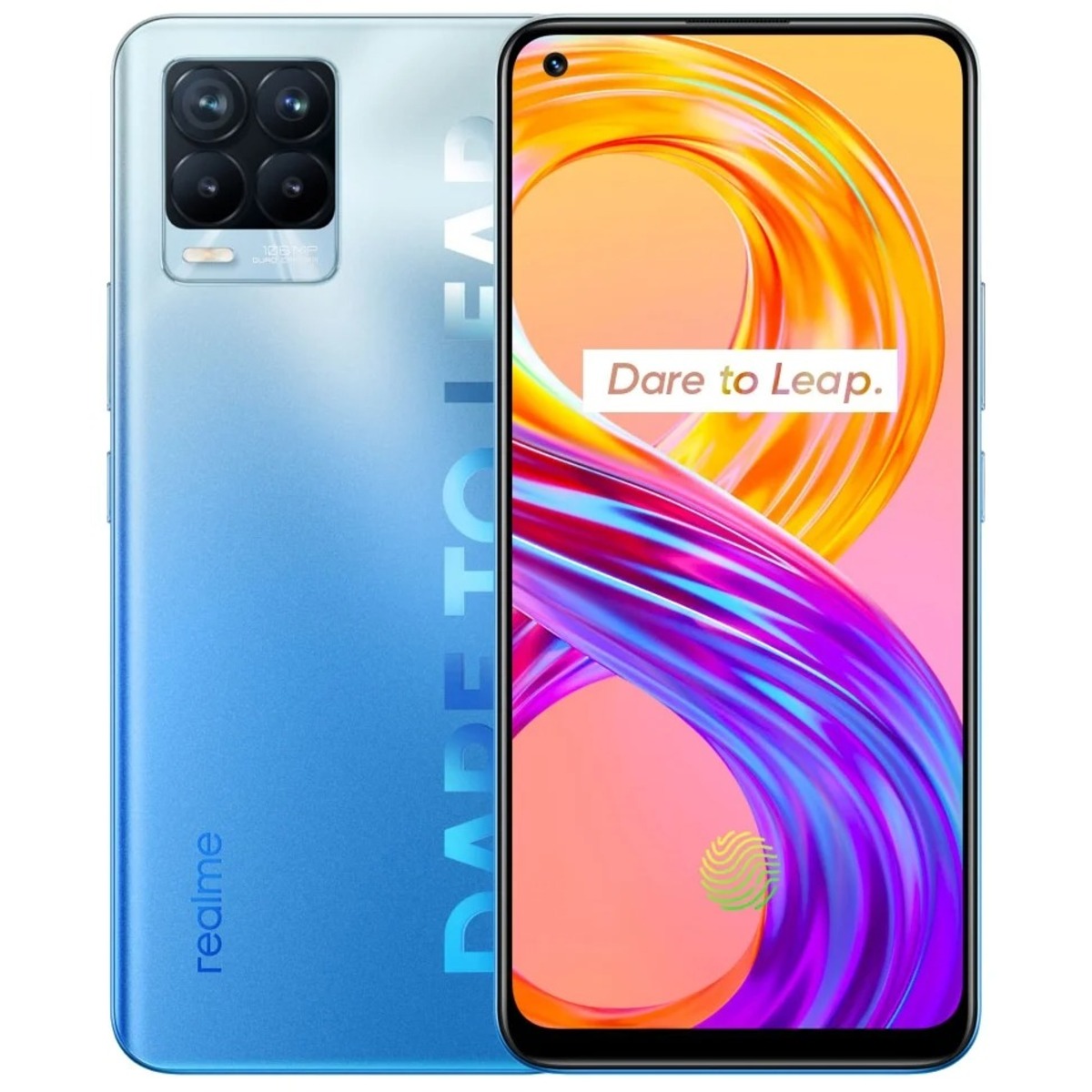 Смартфон realme 8 Pro 6 / 128Gb (NFC) (Цвет: Infinite Blue)