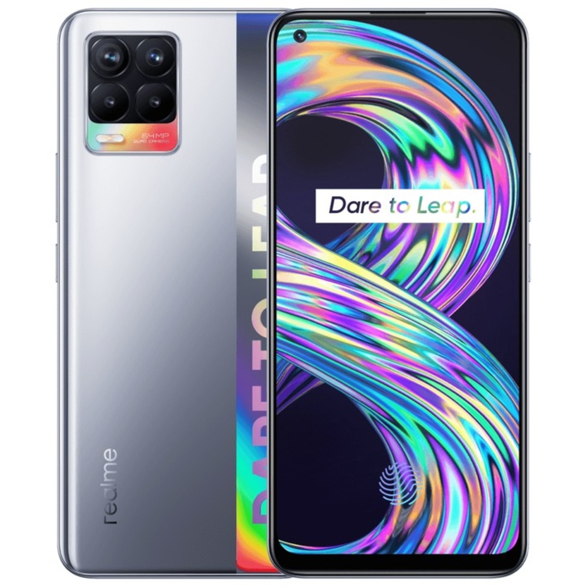 Смартфон realme 8 6 / 128Gb (Цвет: Cyber Silver)