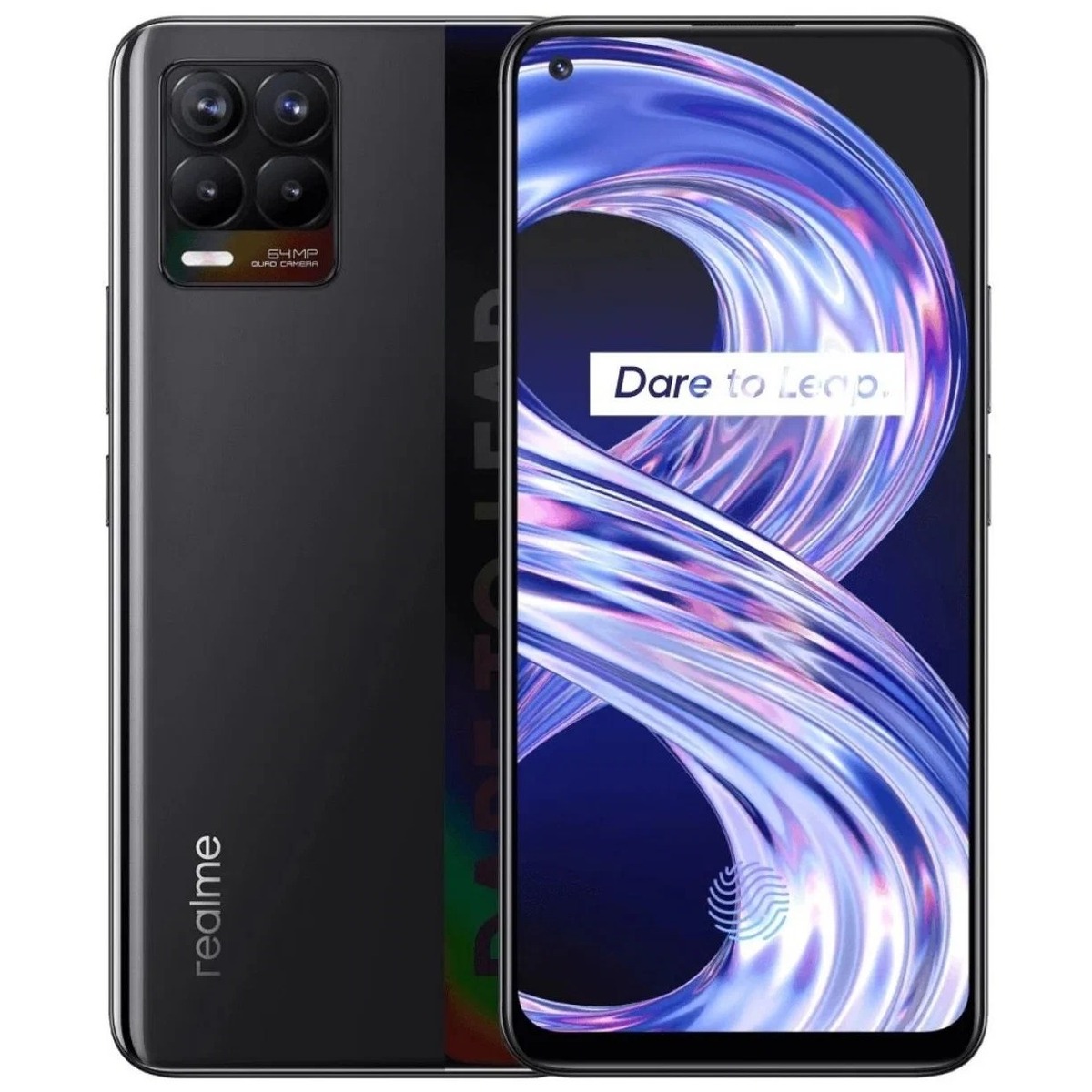 Смартфон realme 8 6 / 128Gb (Цвет: Cyber Black)