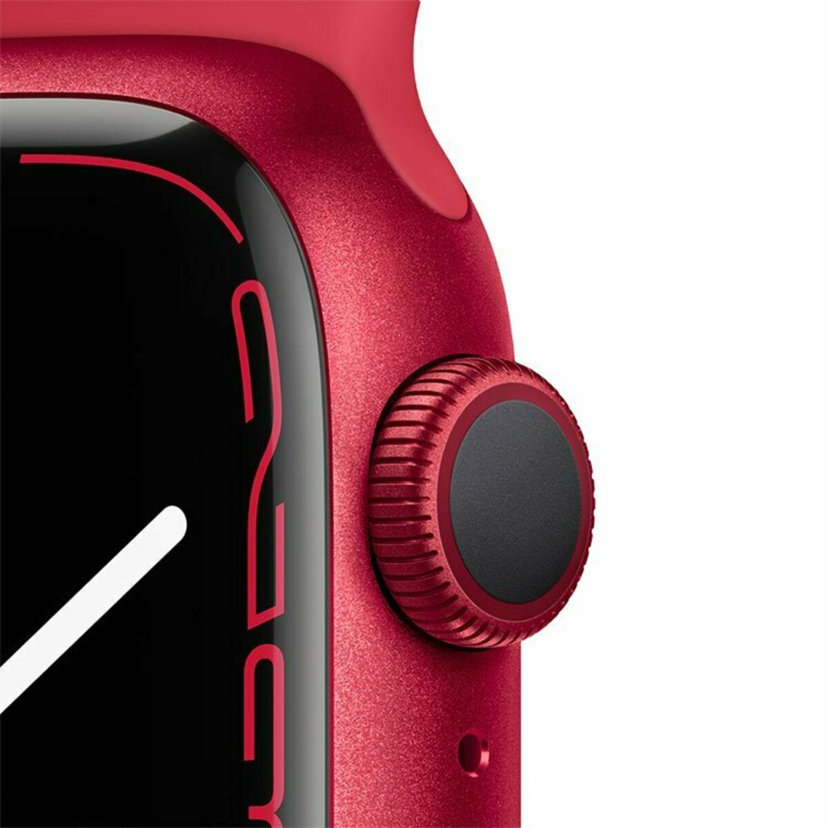 Умные часы Apple Watch Series 7 41mm Aluminum Case with Sport Band (Цвет: Red)