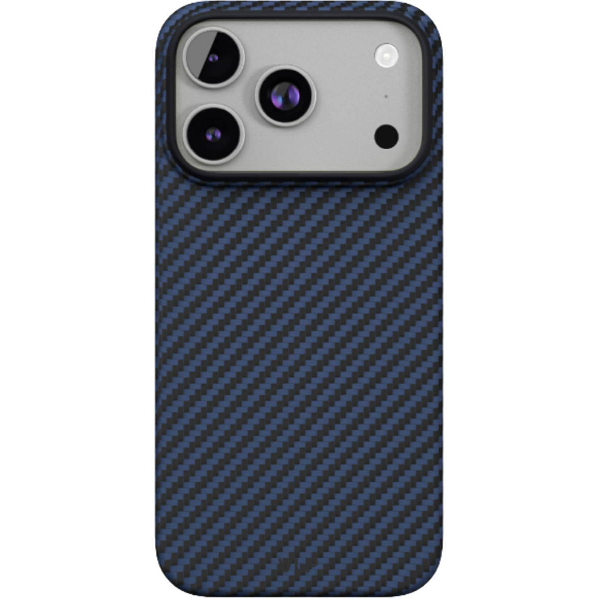 Чехол-накладка VLP Kevlar Case with MagSafe для смартфона Apple iPhone 17 Pro, синий