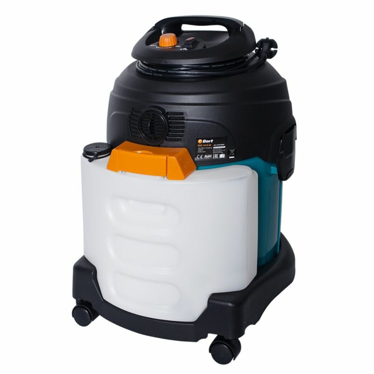 Строительный пылесос Bort BSS-1415-W (Цвет: Blue)