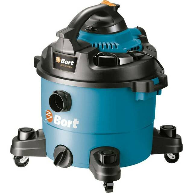 Строительный пылесос Bort BSS-1330-Pro (Цвет: Blue) Строительный пылесос Bort BSS-1330-Pro (Цвет: Blue)