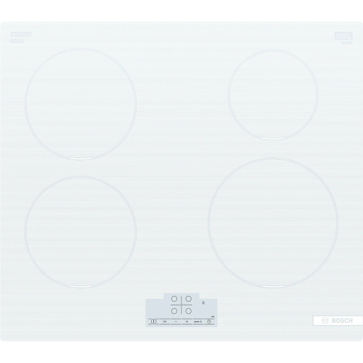 Варочная панель Bosch Serie 6 PUE612BB1E, белый