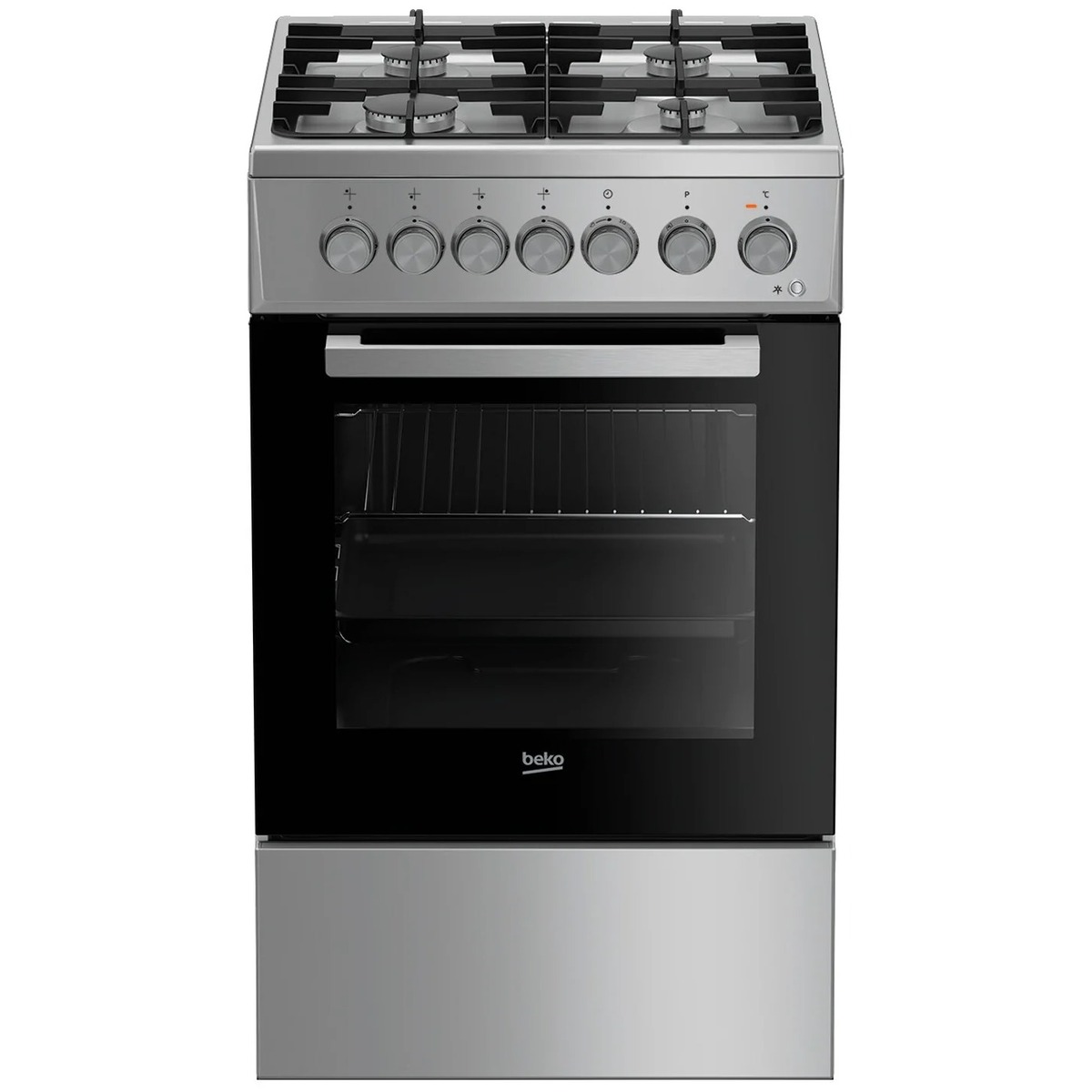 Плита комбинированная Beko FSE 52130 GSS (Цвет: Silver)
