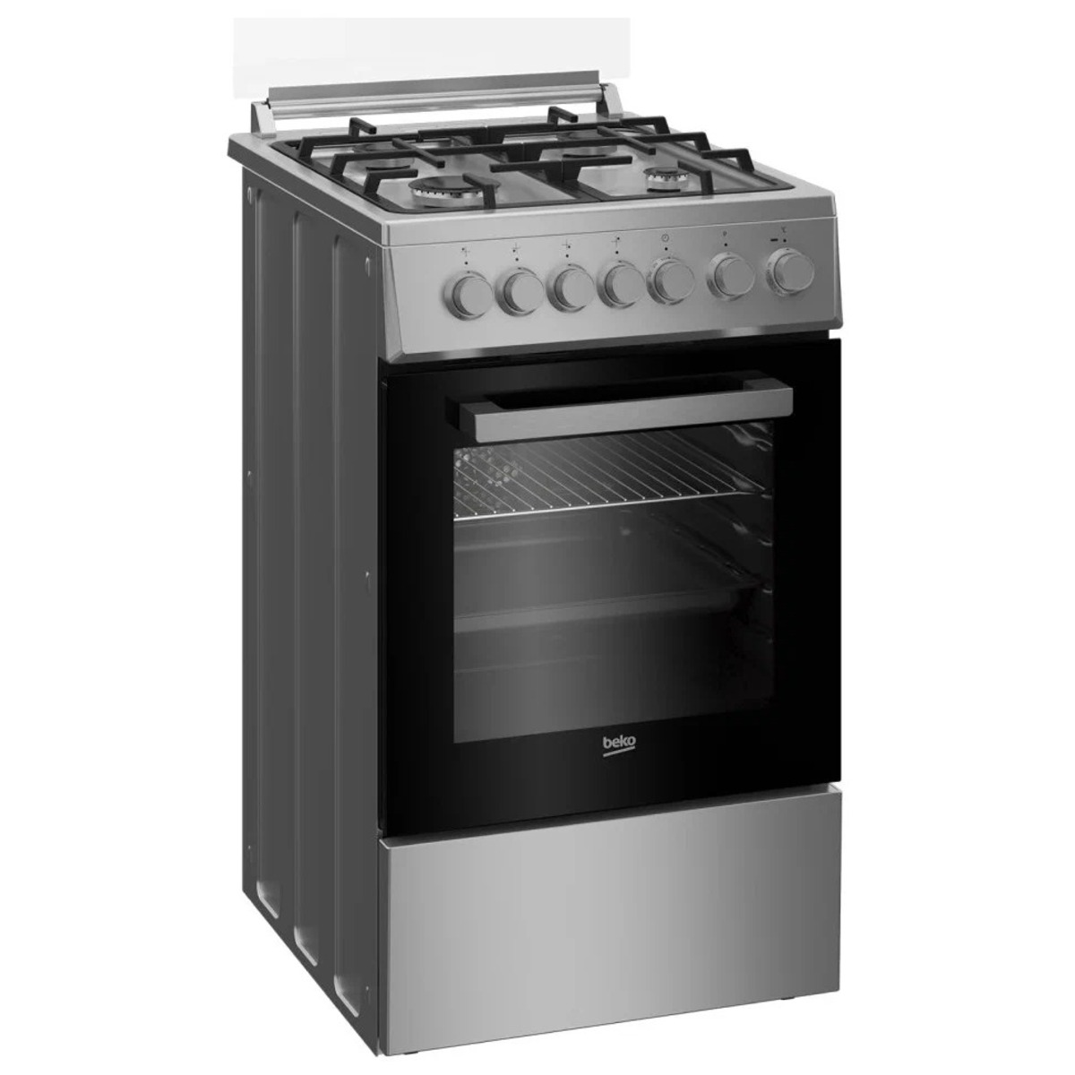 Плита комбинированная Beko FSE 52130 GSS (Цвет: Silver)