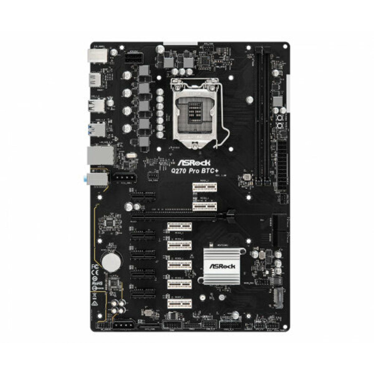 Материнская плата Asrock Q270 Pro BTC+