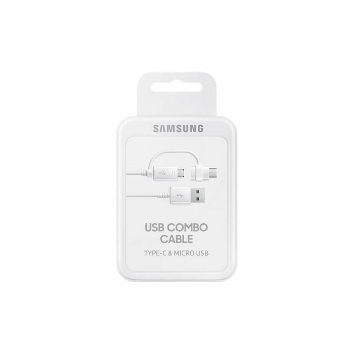 Кабель Samsung EP-DG930DWEGRU USB to microUSB / USB Type-C, белый