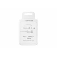 Кабель Samsung EP-DG930DWEGRU USB to microUSB/USB Type-C (Цвет: White)
