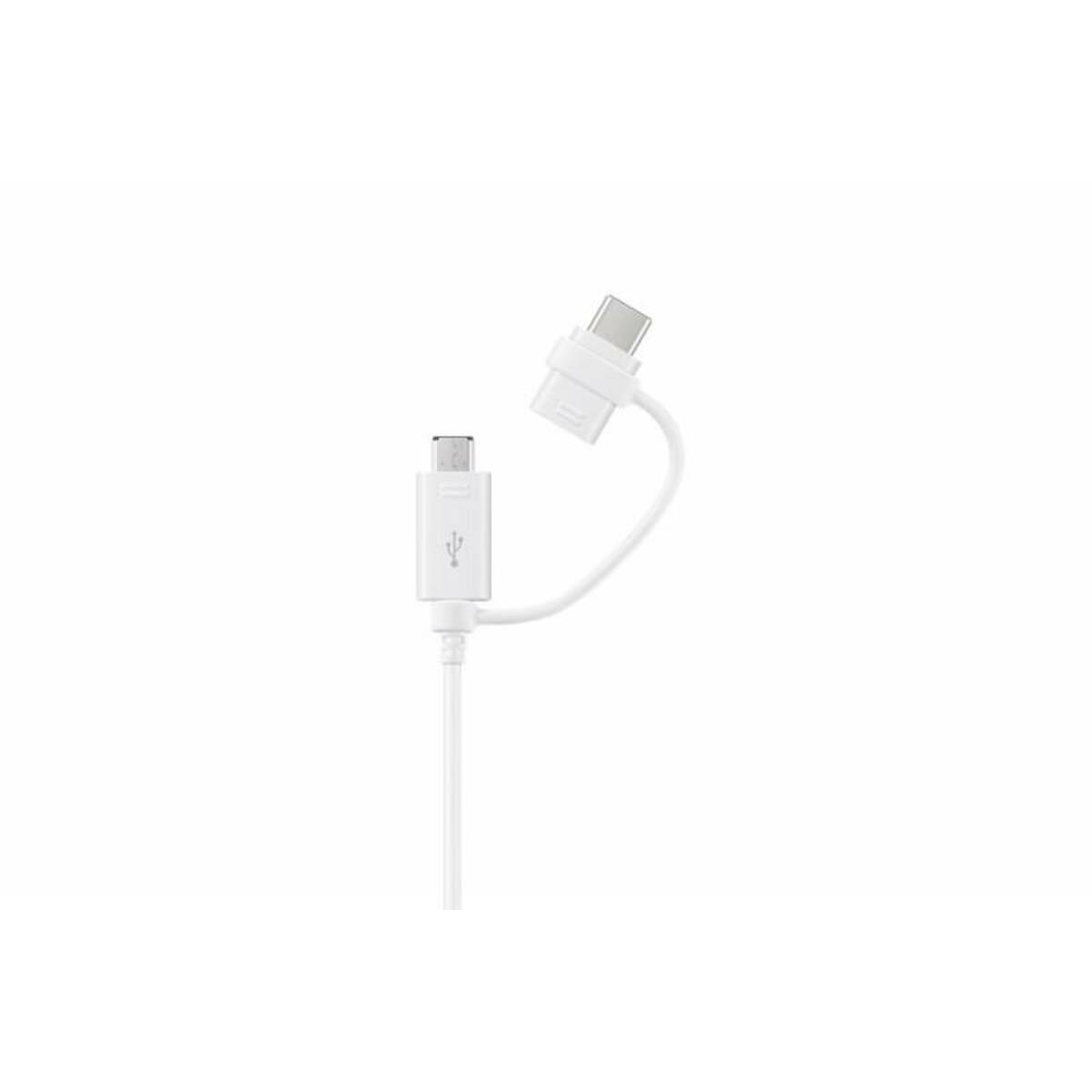 Кабель Samsung EP-DG930DWEGRU USB to microUSB / USB Type-C, белый