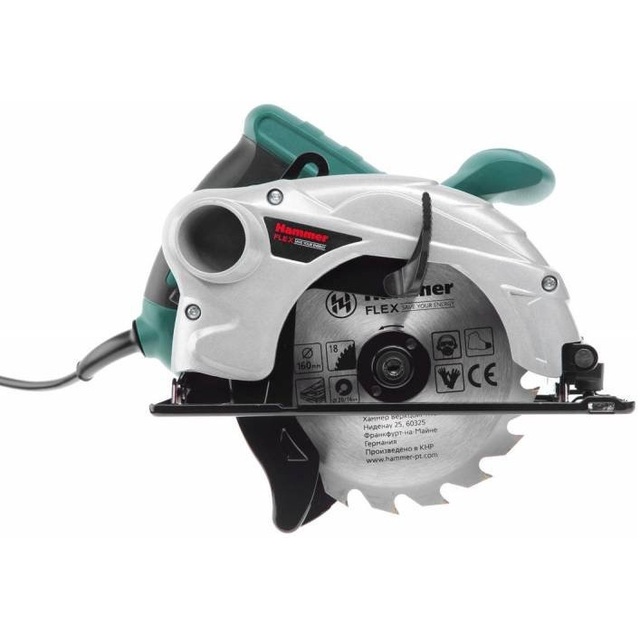 Циркулярная пила Hammer Flex CRP1300D (Цвет: Green)