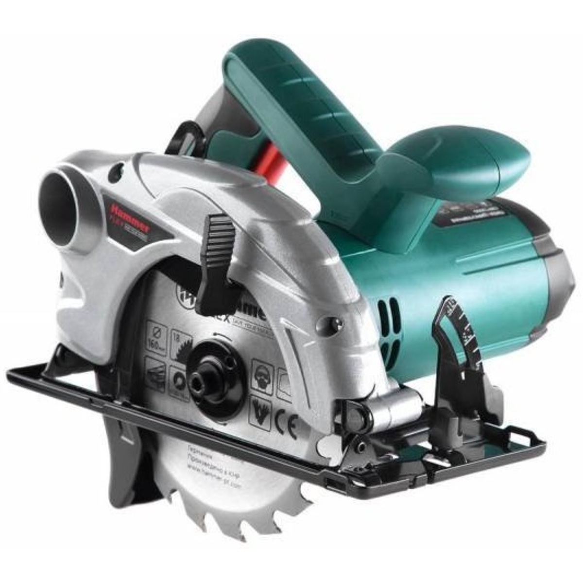 Циркулярная пила Hammer Flex CRP1300D (Цвет: Green)