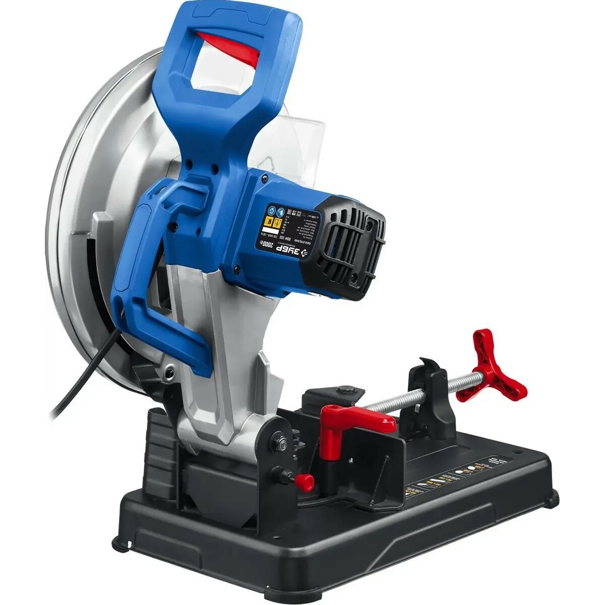 Циркулярная пила Зубр ПОМ-355 (Цвет: Blue)