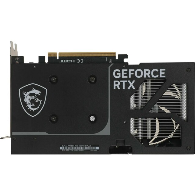 Видеокарта MSI GeForce RTX 5060 Ti 8G VENTUS 2X PLUS