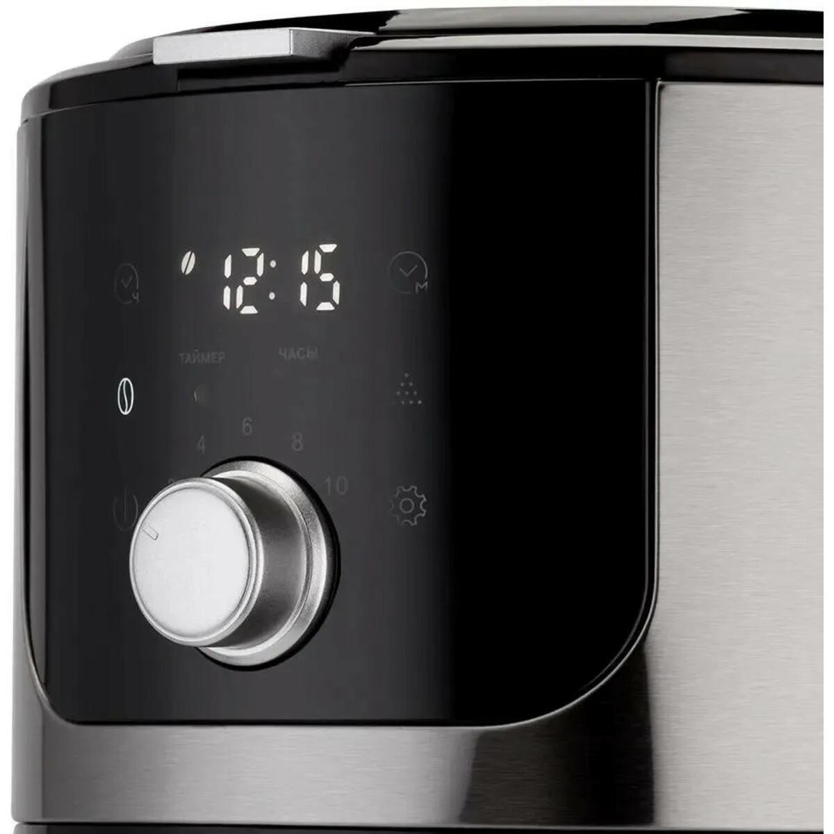 Кофемашина Kitfort КТ-782 (Цвет: Inox / Black)