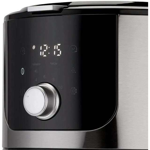 Кофемашина Kitfort КТ-782 (Цвет: Inox / Black)