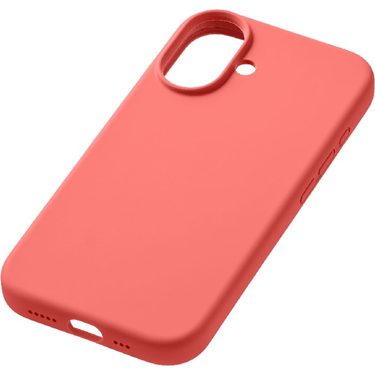 Чехол-накладка uBear Touch Mag Case для смартфона Apple iPhone 16 (Цвет: Coral)