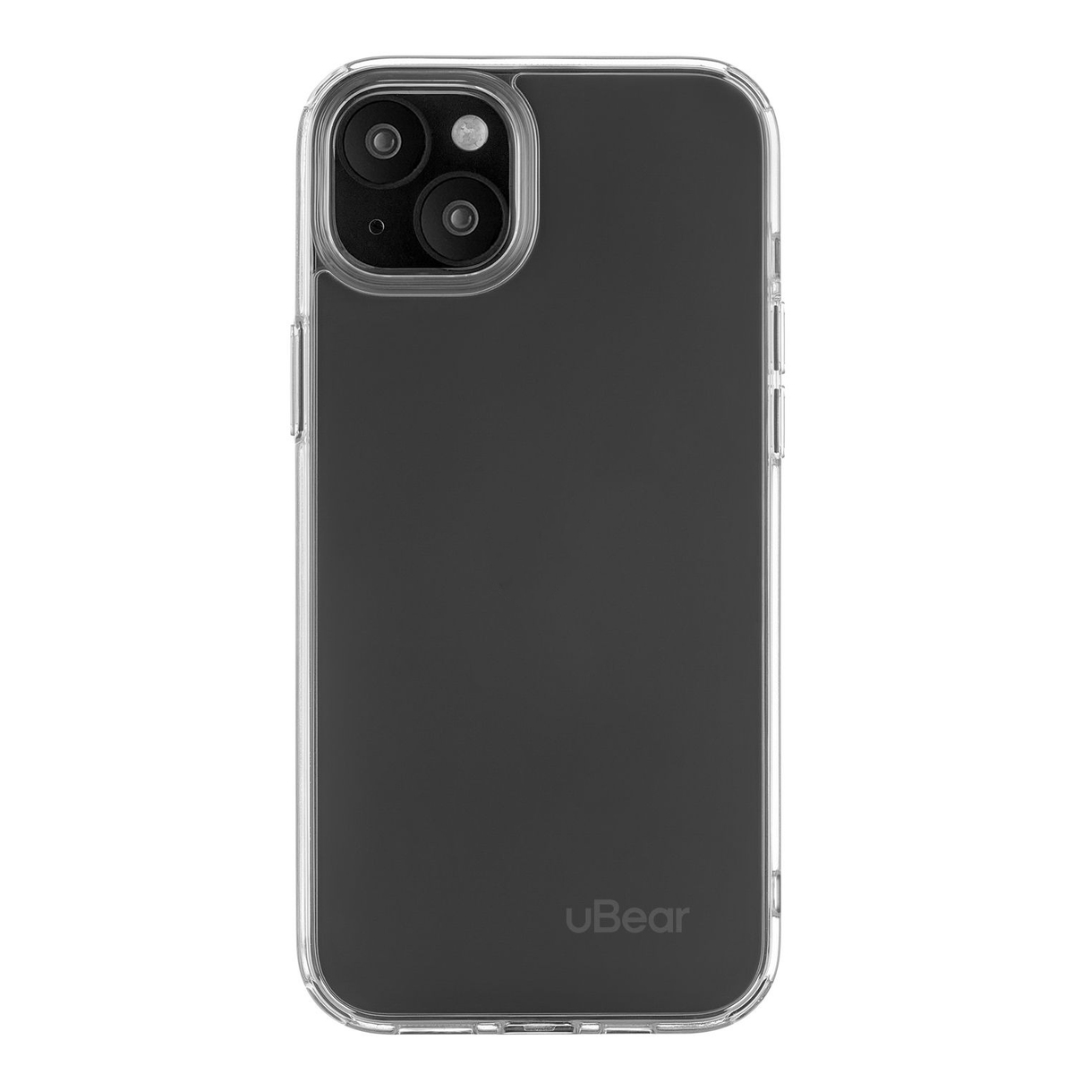 Чехол-накладка uBear Real Case для смартфона Apple iPhone 15 Plus (Цвет: Crystal Clear)