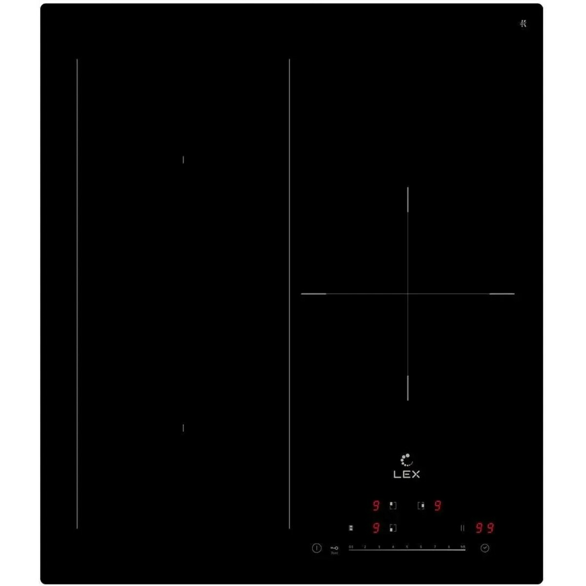 Варочная панель Lex EVI 431A BL, черный