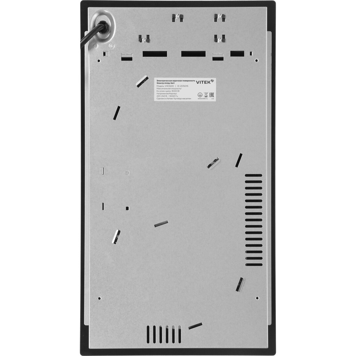 Варочная панель Vitek VHE3220, черный