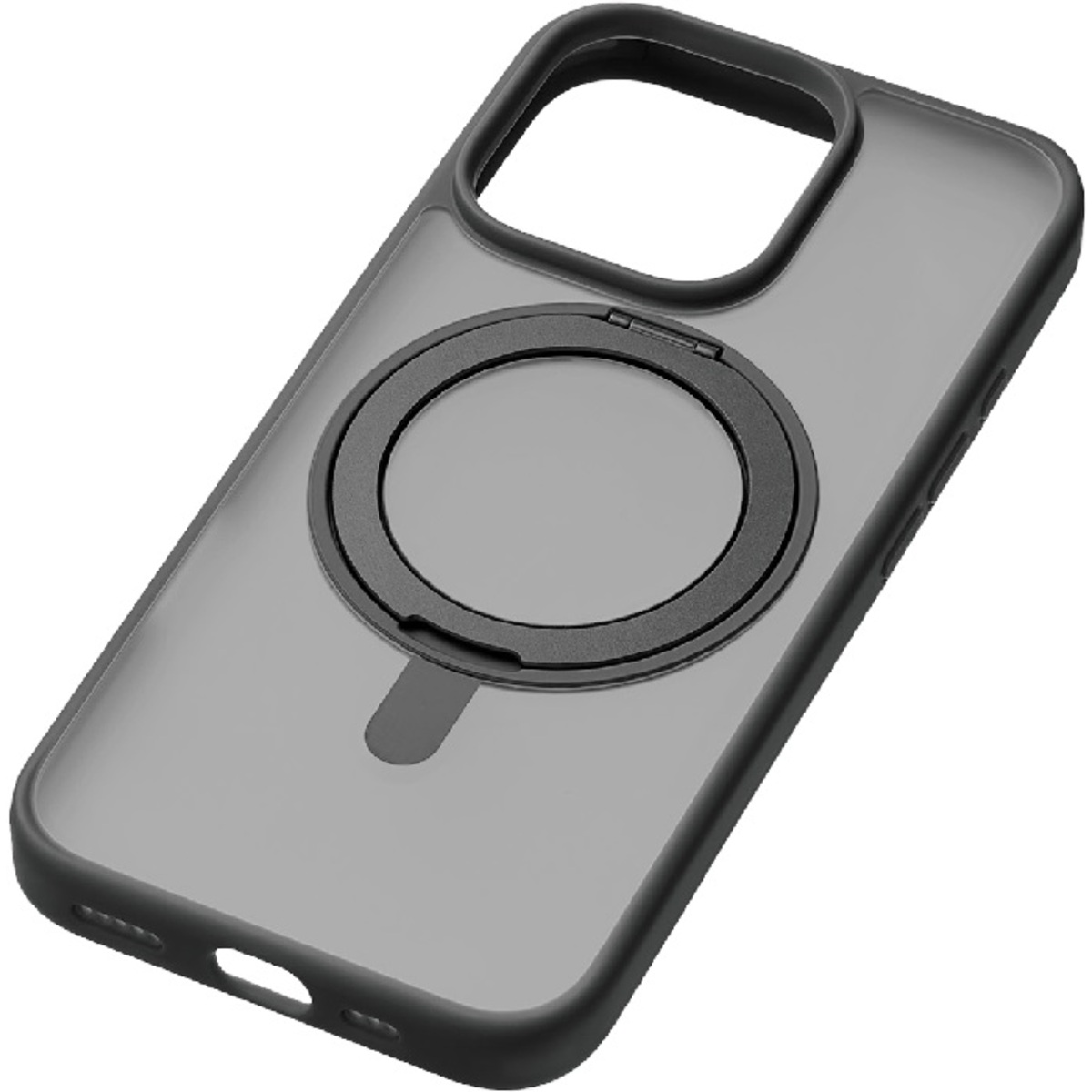 Чехол-накладка uBear Clip 360 Mag Case для смартфона Apple iPhone 16 Pro (Цвет: Black)