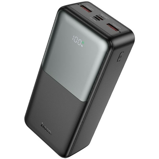 Внешний аккумулятор Hoco J136B Sirui 30000mAh, черный Внешний аккумулятор Hoco J136B Sirui 30000mAh, черный