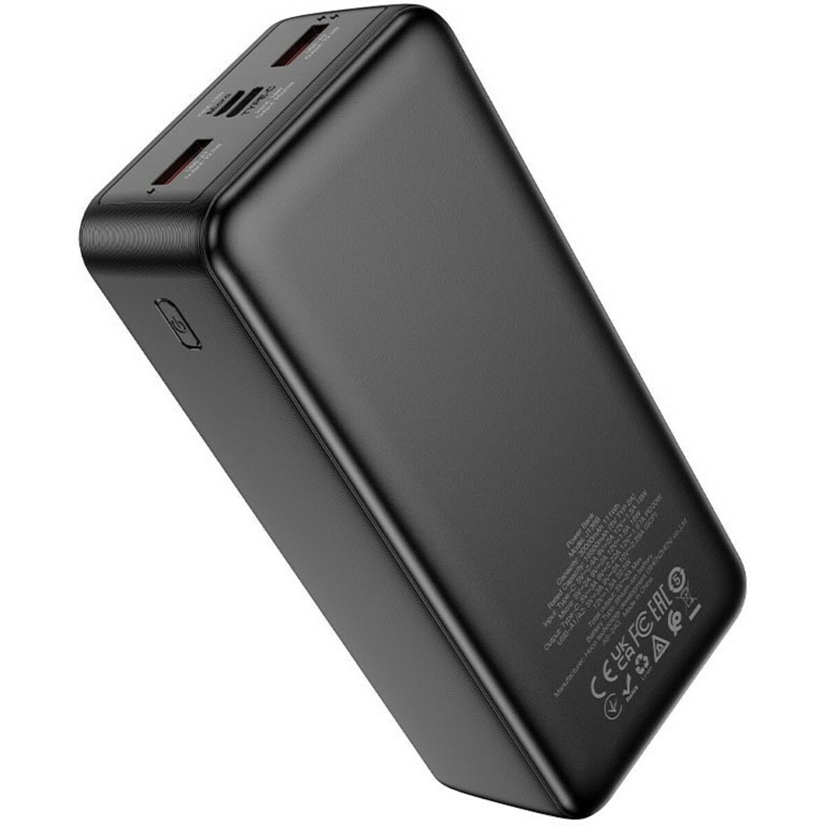 Внешний аккумулятор Hoco J136B Sirui 30000mAh, черный 