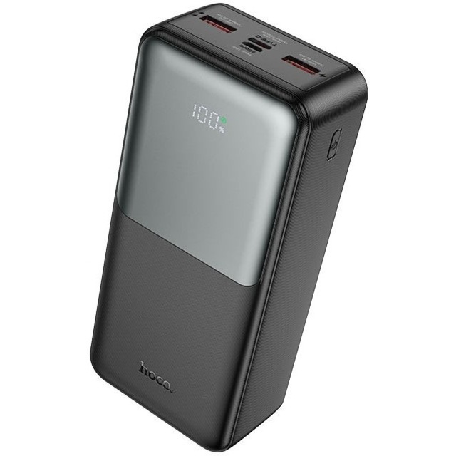 Внешний аккумулятор Hoco J136B Sirui 30000mAh, черный Внешний аккумулятор Hoco J136B Sirui 30000mAh, черный