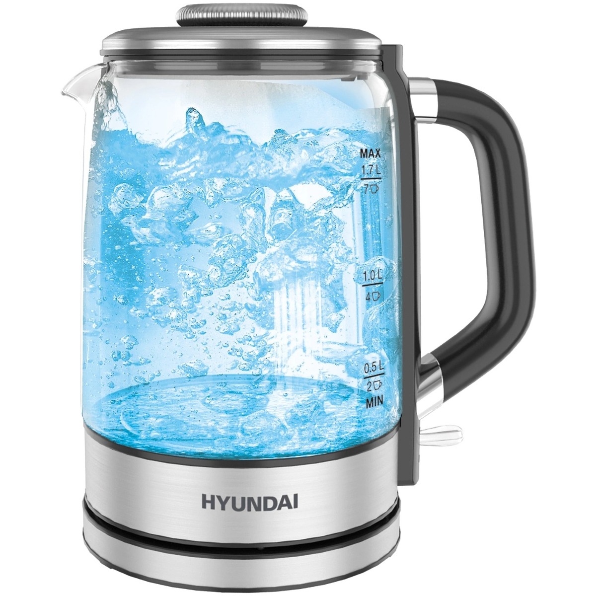 Чайник Hyundai HYK-G5501 (Цвет: Silver)