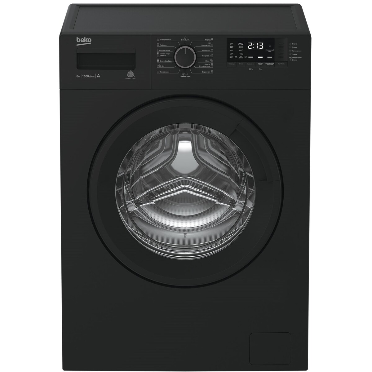 Стиральная машина Beko WRE 6512 BAA (Цвет: Anthracite)