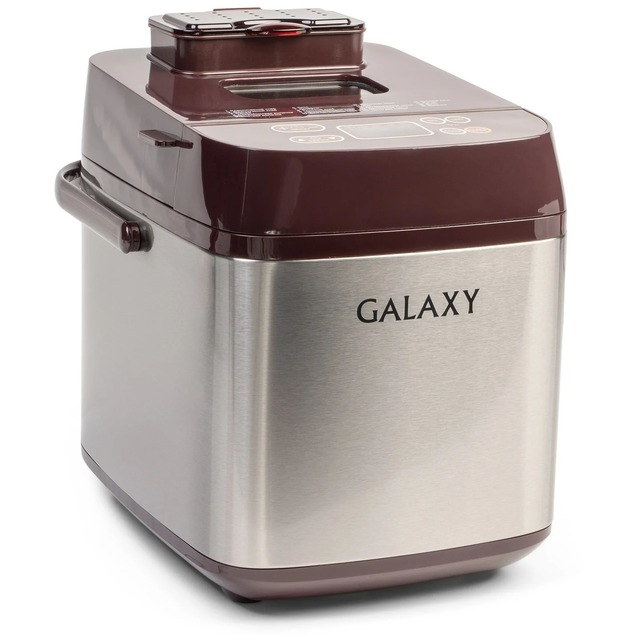 Хлебопечь Galaxy GL 2700 (Цвет: Brown/Silver)