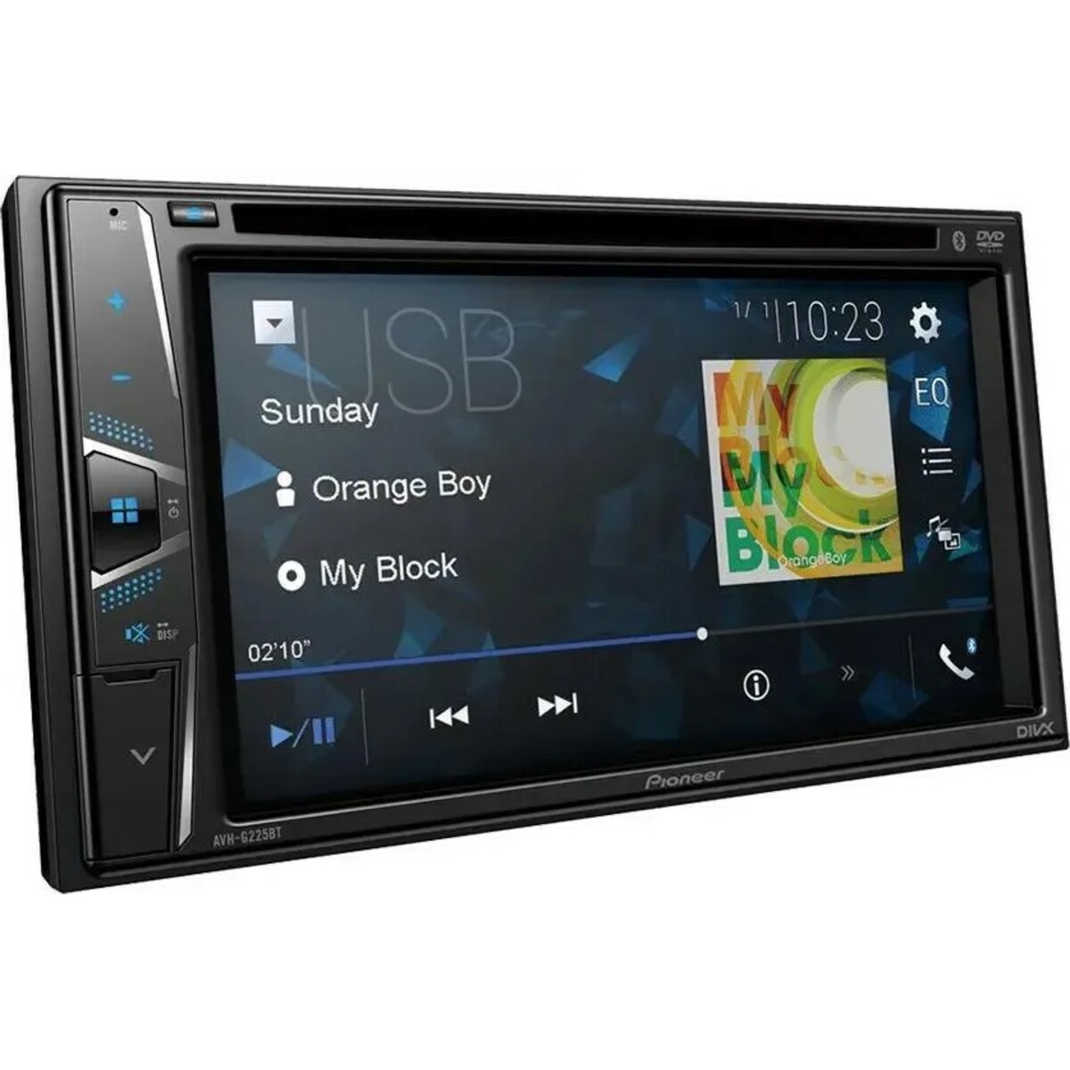 Автомагнитола Pioneer AVH-G225BT, черный