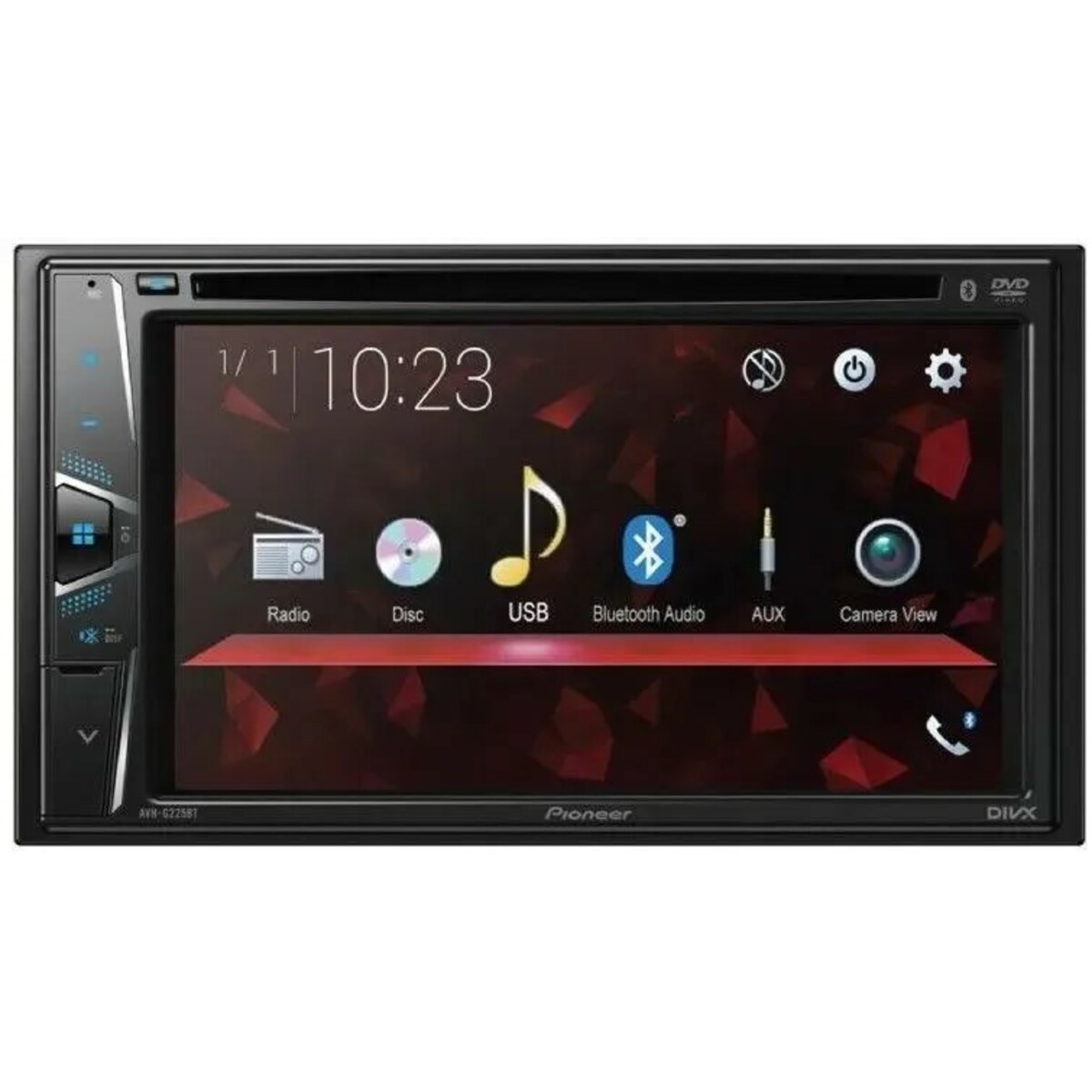 Автомагнитола Pioneer AVH-G225BT, черный