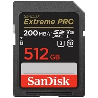 Карта памяти SanDisk Extreme PRO 512GB SDXC UHS-I (Цвет: Black)