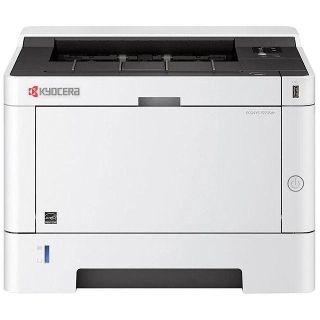 Принтер лазерный Kyocera Ecosys P2235dn, белый
