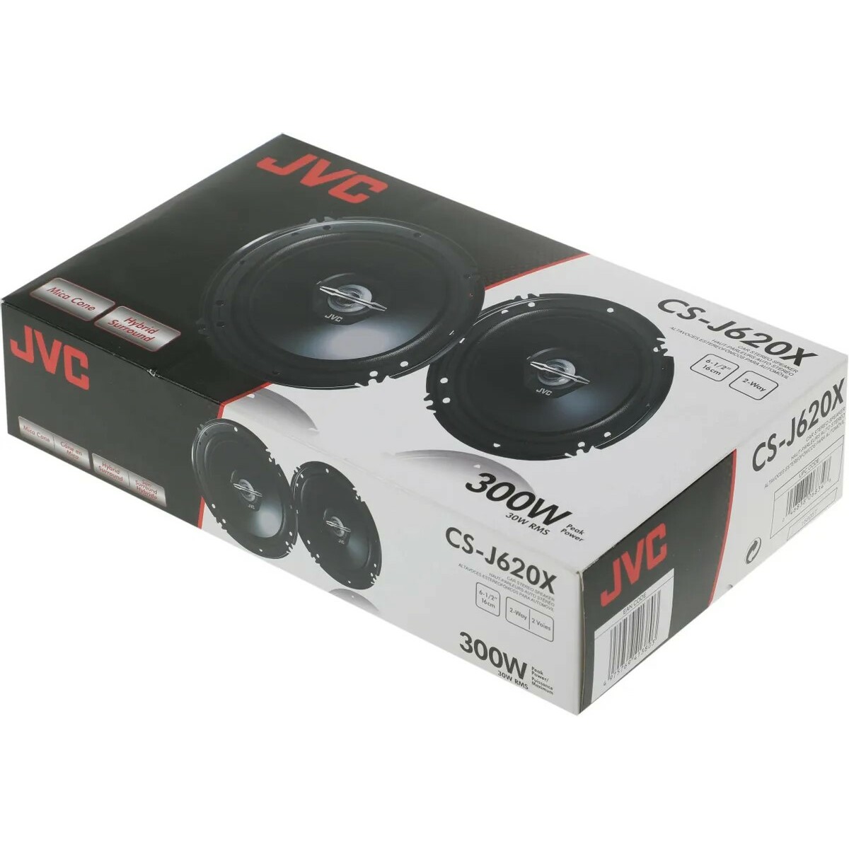 Колонки автомобильные JVC CS-J620X, черный