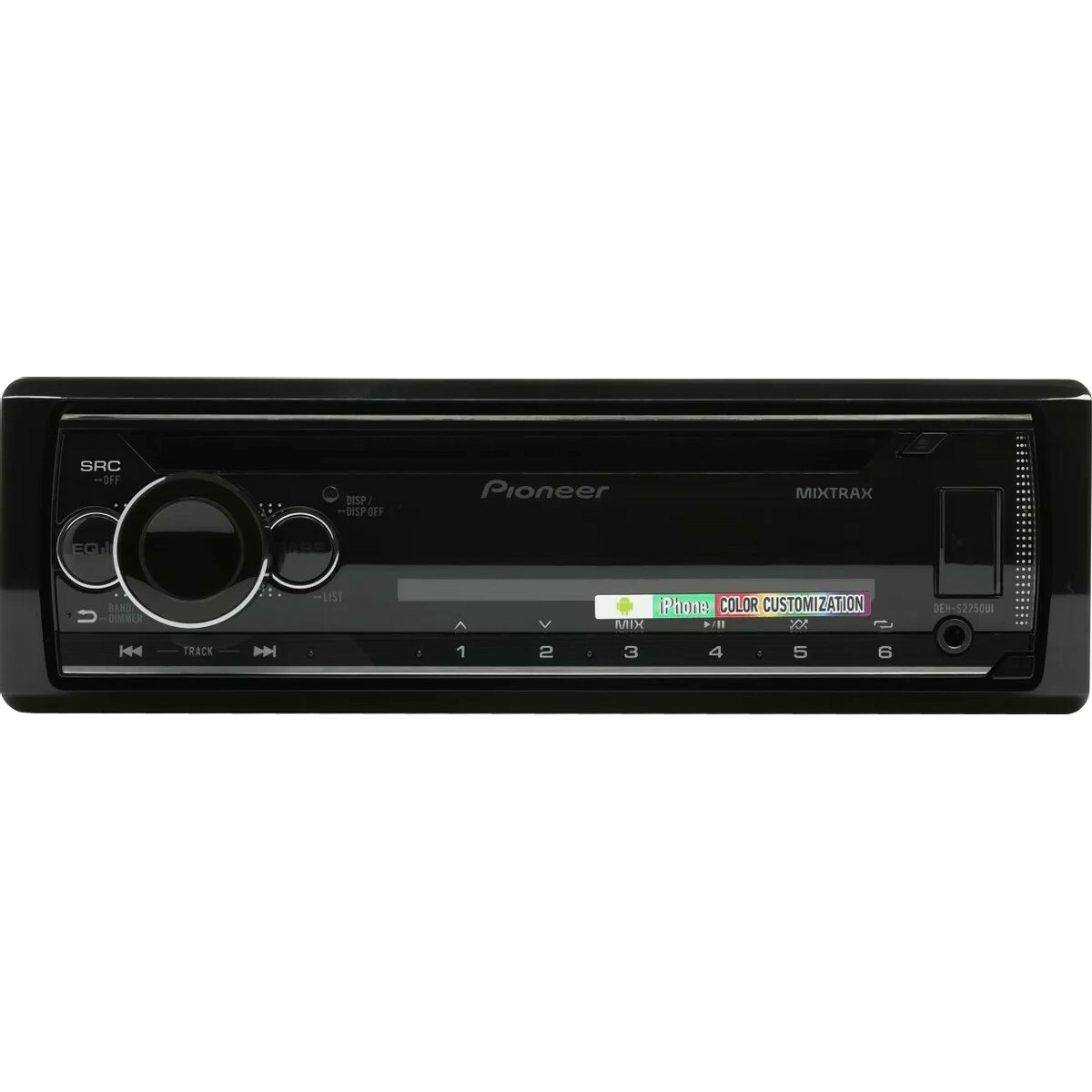 Автомагнитола Pioneer DEH-S2250UI, черный