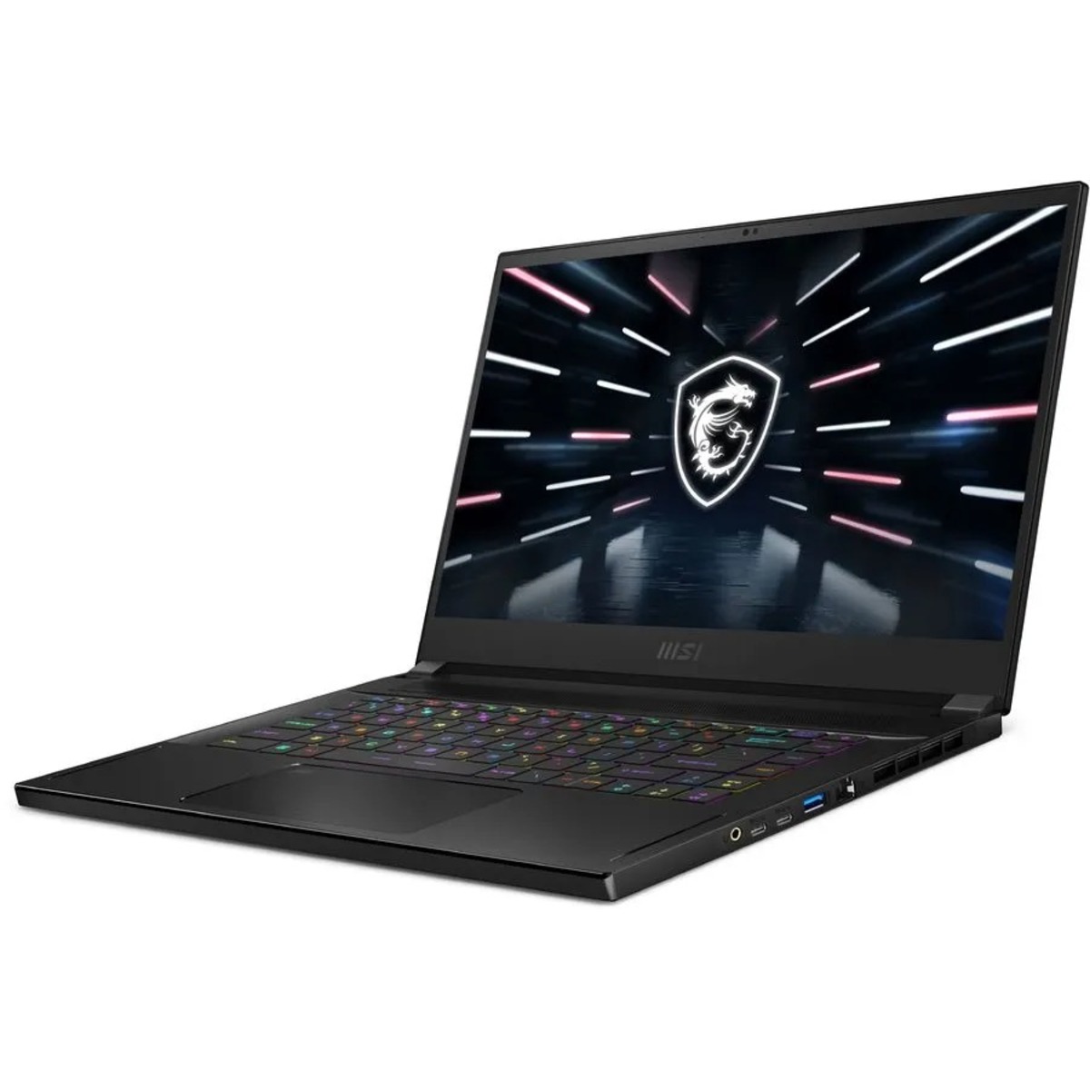 Ноутбук MSI Stealth GS66 12UGS-212RU Core i7 12700H 32Gb SSD1Tb NVIDIA GeForce RTX3070Ti 8Gb 15.6 IPS QHD (2560x1440) Windows 11 Home black WiFi BT Cam