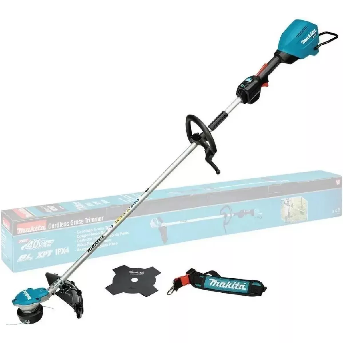 Триммер аккумуляторный Makita UR003GZ (Цвет: Blue)
