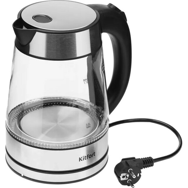 Чайник электрический Kitfort KT-6118 (Цвет: Silver)