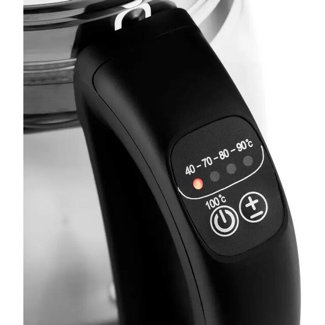 Чайник электрический Kitfort KT-6119 (Цвет: Silver / Black)