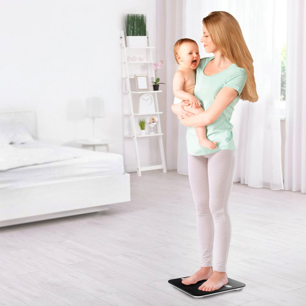 Весы напольные электронные Kitfort KT-806 (Цвет: Black)