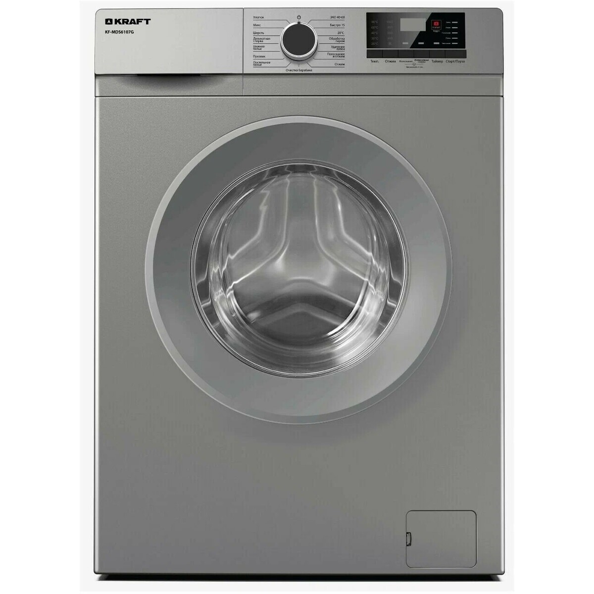 Стиральная машина Kraft KF-MDS6107G (Цвет: Gray)