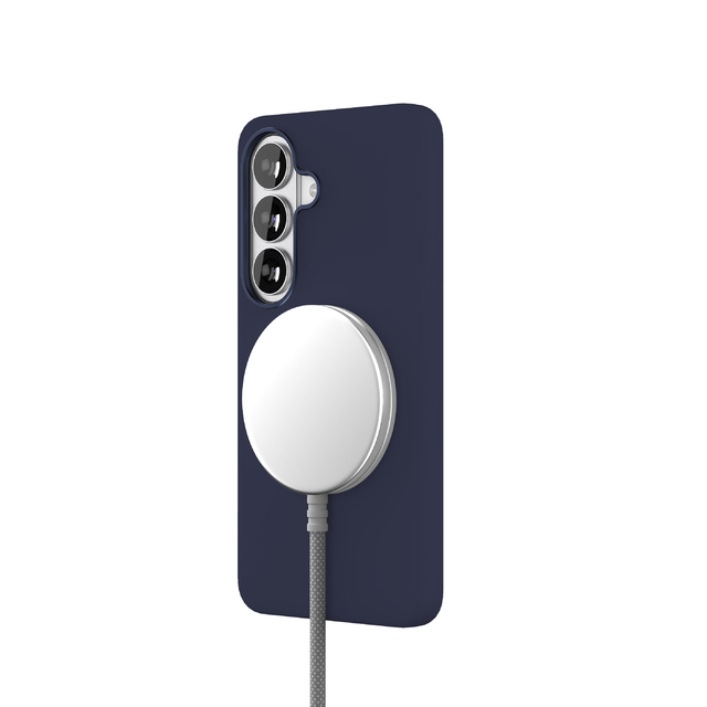 Чехол-накладка VLP Aster Pro Сase MagSafe для Samsung S26 (Цвет: Dark Blue) Чехол-накладка VLP Aster Pro Сase MagSafe для Samsung S26 (Цвет: Dark Blue)