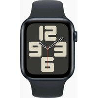 Умные часы Apple Watch SE (2023) 44mm Aluminum Case with Sport Band S/M (Цвет: Midnight)
