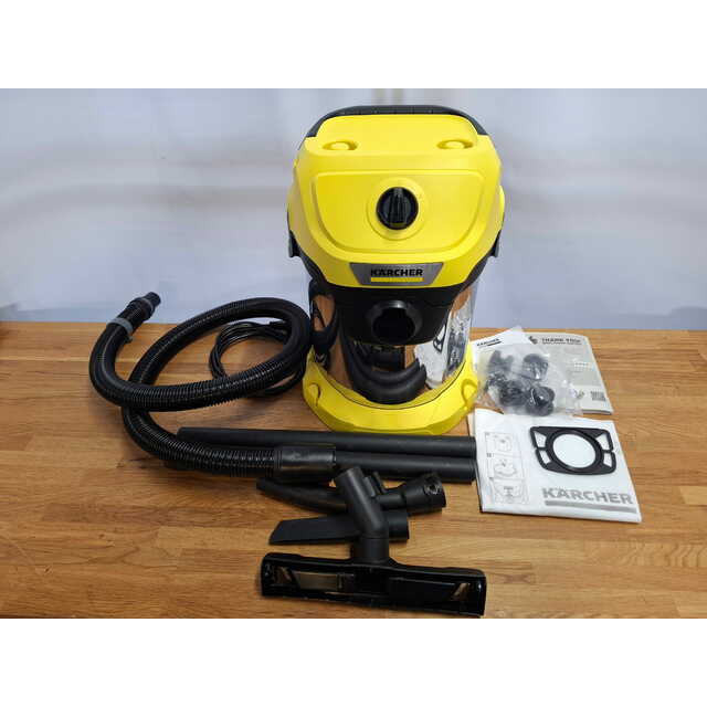 Строительный пылесос Karcher WD 3 S V-17 / 4 / 20 (Цвет: Yellow)